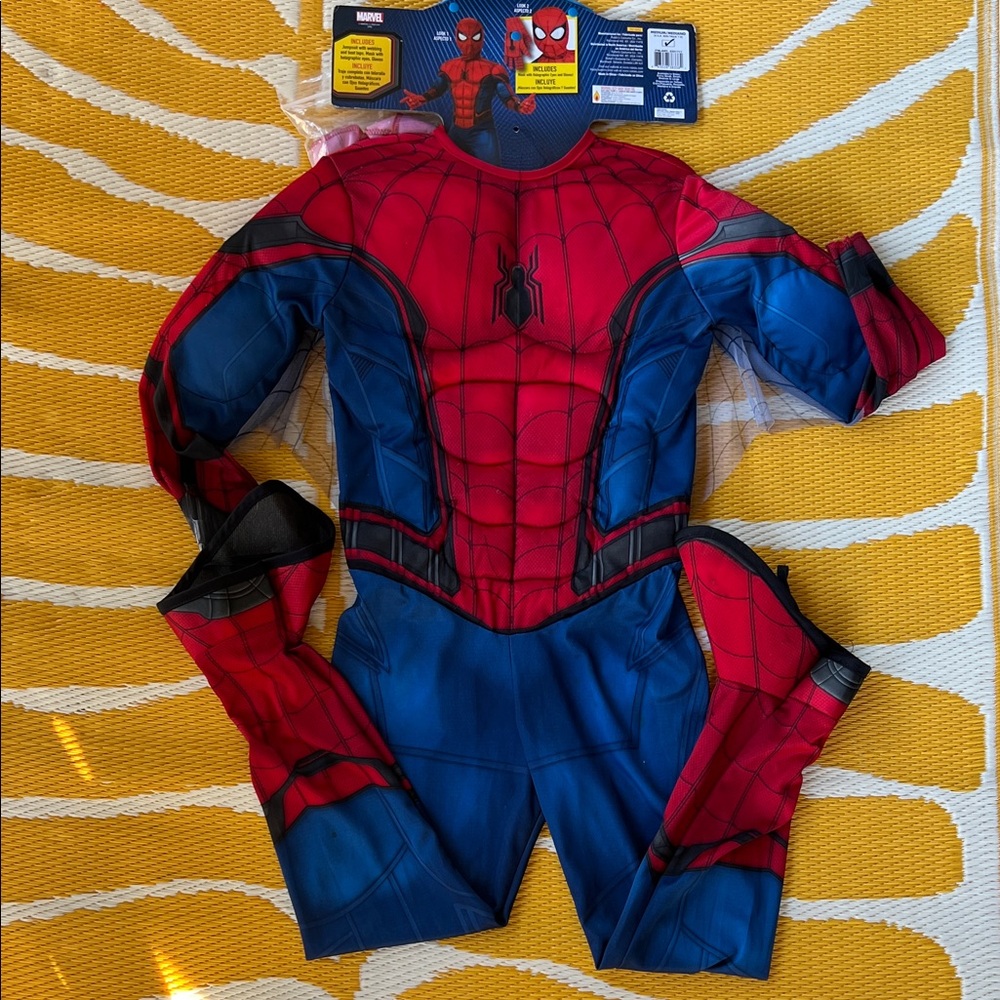 Marvel Red and Blue Superhero Kids Costume